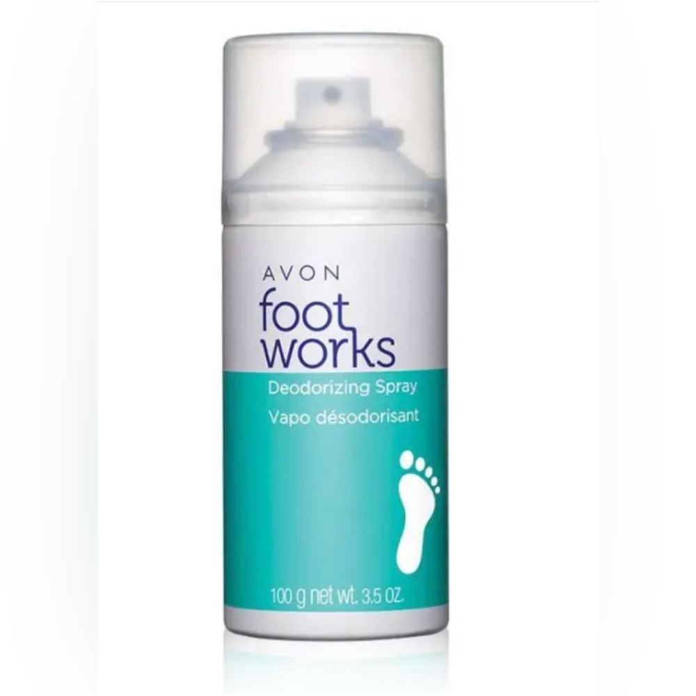 Avon Foot Works Deodorizing Spray| 3.5 oz